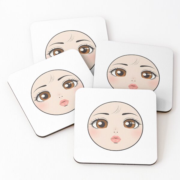 Item preview, Minimal Anime Face Line Art – Expressive Minimalist Character Design - 7 designed and sold by RELAX STATION.