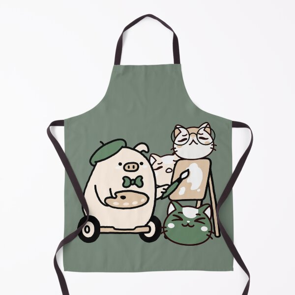 Item preview, Artist Pig Painting with Improvised Walker designed and sold by Kanniax.