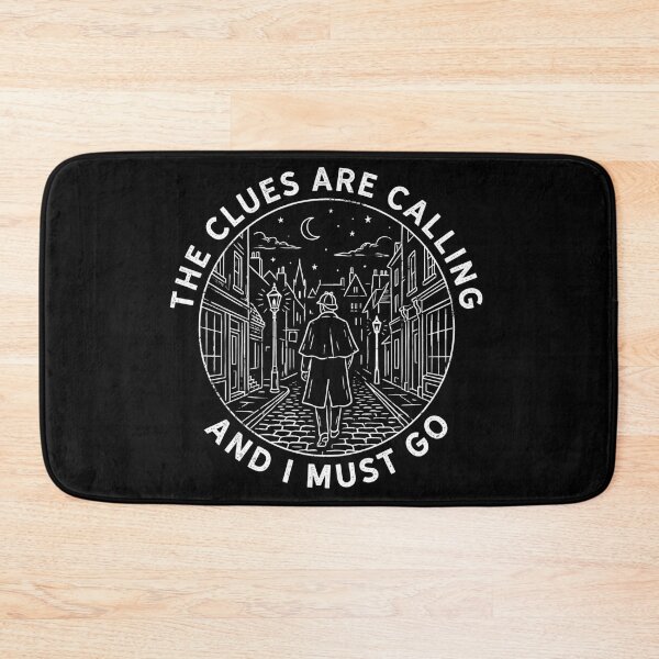 Item preview, The Clues Are Calling And I Must Go Detective Holmes Art designed and sold by Fenay Designs.
