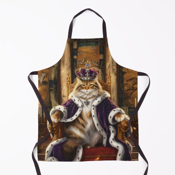 Item preview, King cat. designed and sold by MyHappyArtShop.