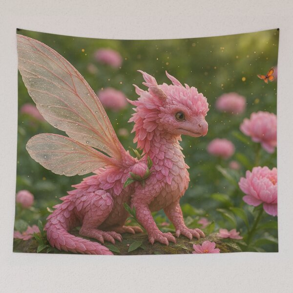 Item preview, Flower Pink Dragon designed and sold by RaF71PrO.