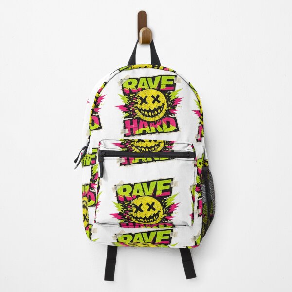 Item preview, Glitched Smiley Raves Into Oblivion designed and sold by  ZenRave Designs.