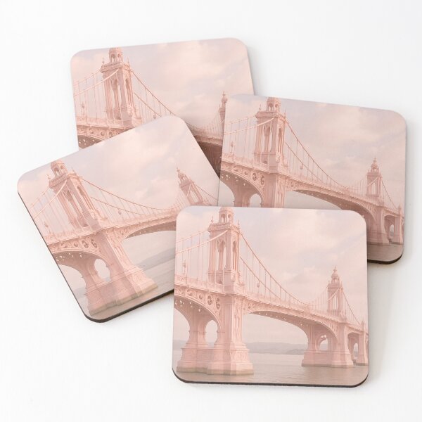 Item preview, Pink Dream Bridge: A Rococo Fantasy designed and sold by yum1108.