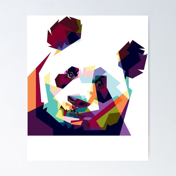Item preview, Colorful Pand designed and sold by GondesDesign.