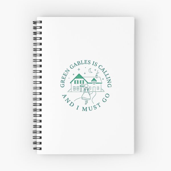 Item preview, Green Gables Is Calling And I Must Go Anne Shirley Line Art designed and sold by Fenay Designs.