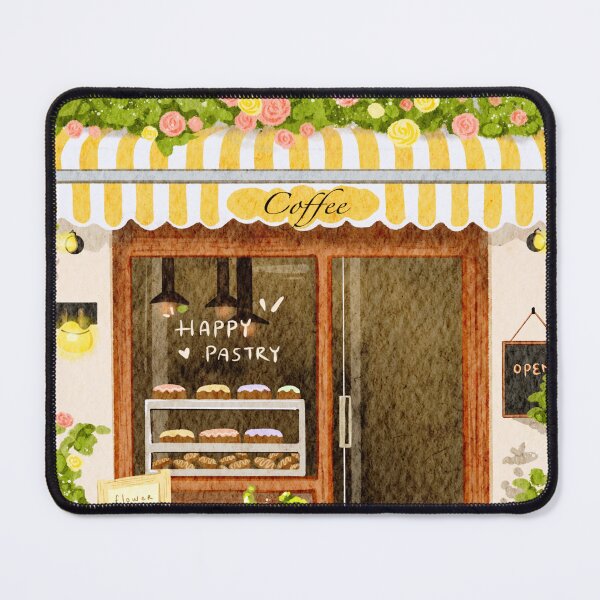 Item preview, Cozy Flower Garden Cafe designed and sold by Geinie Studio.
