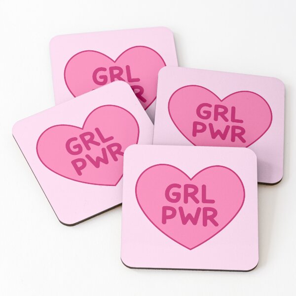 Item preview, GRL PWR Heart designed and sold by FlothWest.