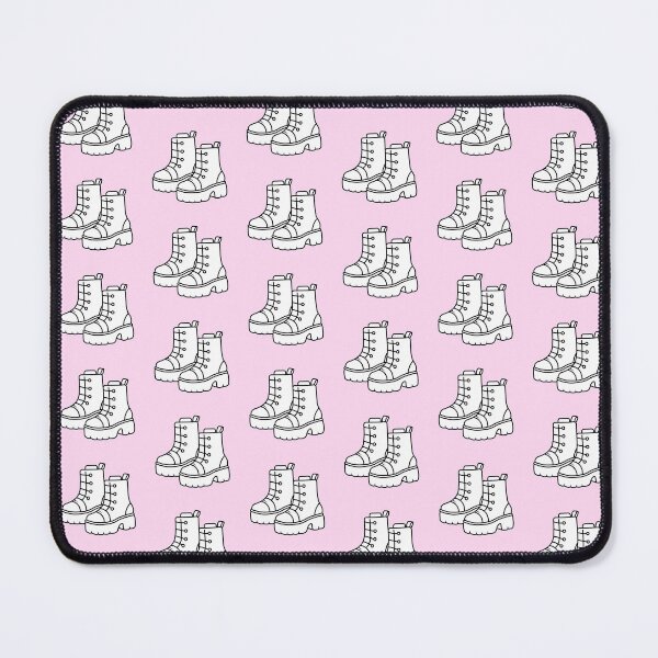 Item preview, Rebel Pink Boots B&W designed and sold by FlothWest.