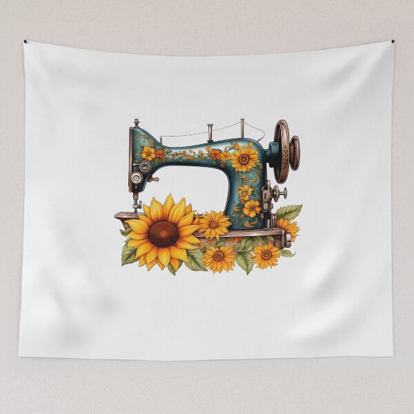 Item preview,  Vintage sewing machine designed and sold by Sweetvoilet.
