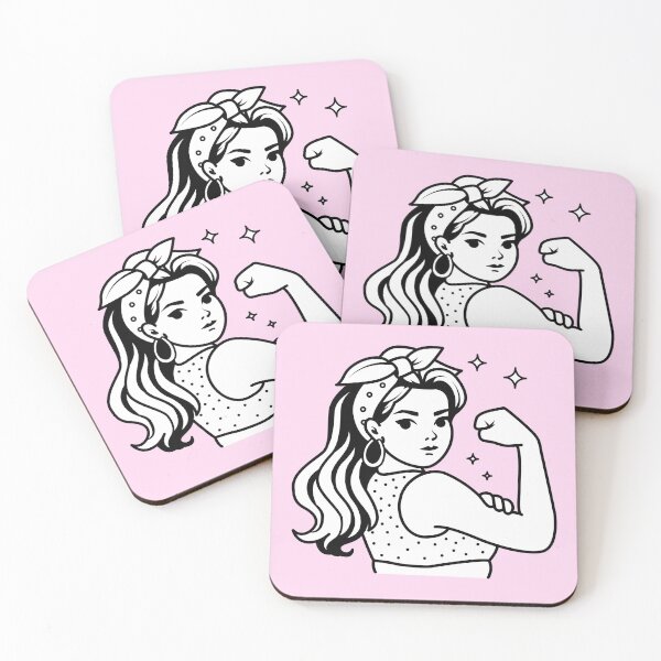 Item preview, Rosie Strength Pose B&W designed and sold by FlothWest.
