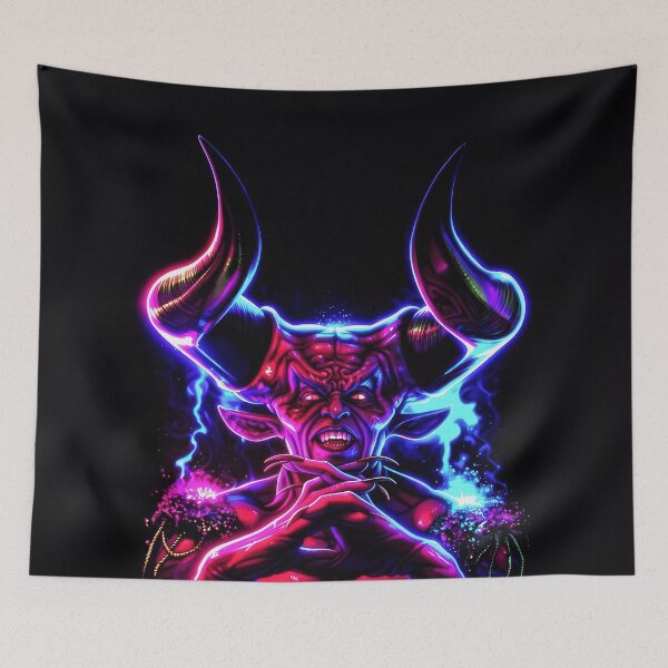 Item preview, Darkness Lord of Darkness - Legend (1985) Neon Retro Art designed and sold by keythxctrs.