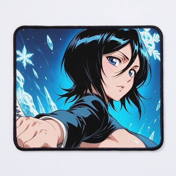 Item preview, Rukia | Ice Blade Warrior – Anime Style Sword Fighter with Snow Aura designed and sold by Dyan4.