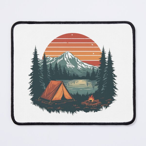 Item preview, Retro camping designed and sold by Tragedyshop.