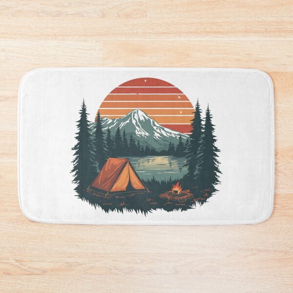 Item preview, Retro camping designed and sold by Tragedyshop.