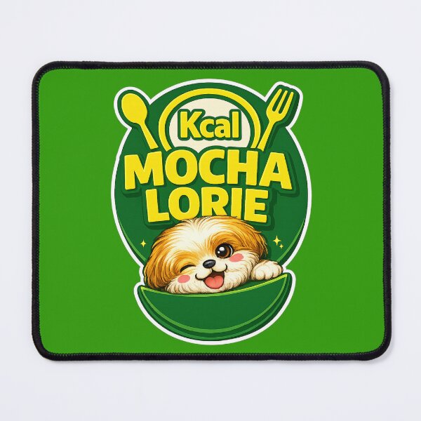 Item preview, Funny Kcal Diet Mocha Cute Food Lover Art designed and sold by Mochalist.