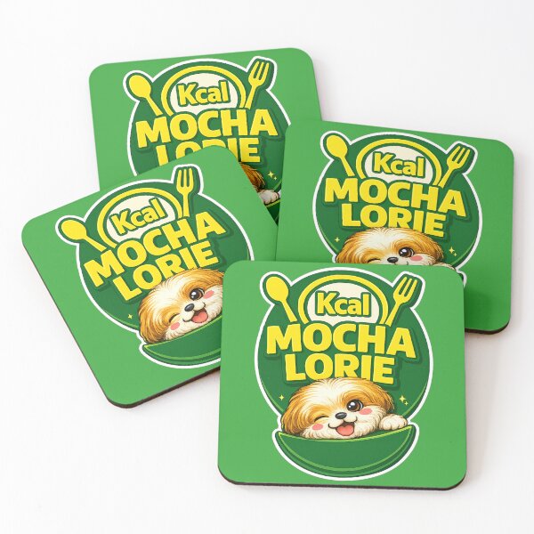Item preview, Funny Kcal Diet Mocha Cute Food Lover Art designed and sold by Mochalist.