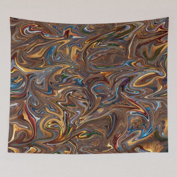 Item preview, Unleashed flowing worlds of color designed and sold by Sigtrix.