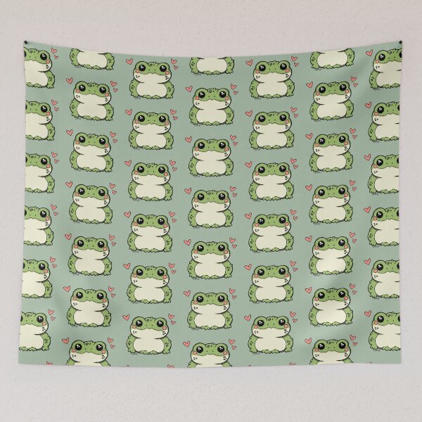 Item preview, Cute Toad Pattern designed and sold by Free-Spirit-Meg.