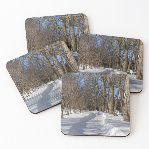 Item preview, Snowy Pathway in Mount Pleasant Cemetery, Toronto designed and sold by jrtwynam.
