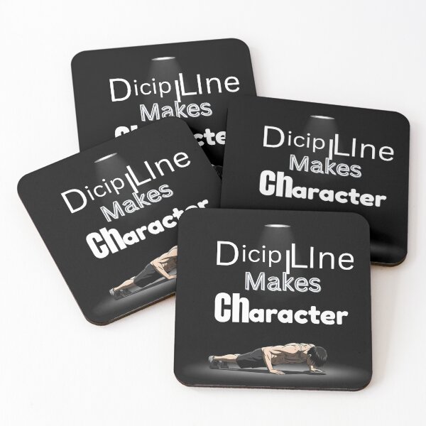 Item preview, Discipline Makes Character Aesthetic designed and sold by Stoneclove.