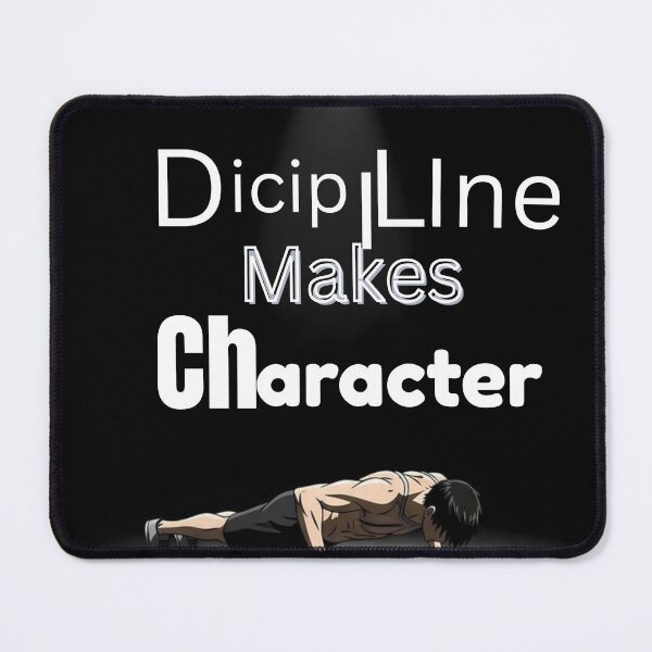 Item preview, Discipline Makes Character Aesthetic designed and sold by Stoneclove.