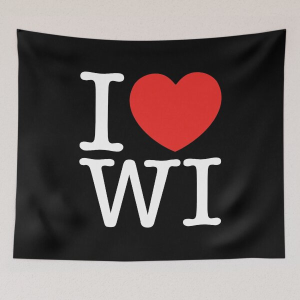Item preview, I Love Wisconsin designed and sold by shitpostee.