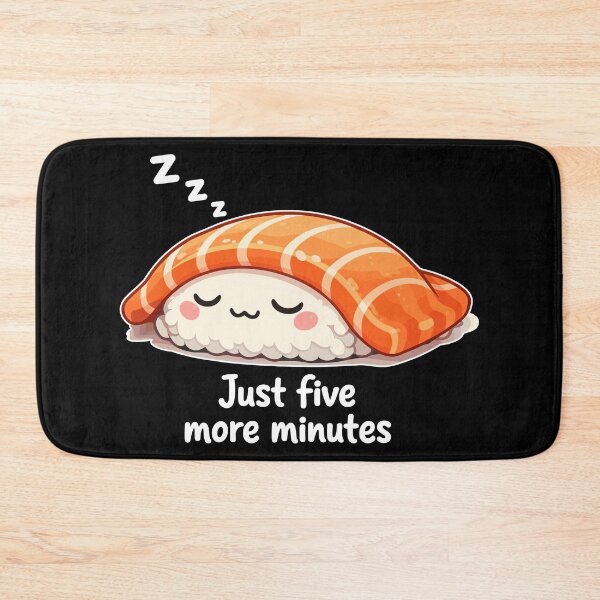 Item preview, Sleeping Kawaii Sushi: Just Five More Minutes designed and sold by Pineapple-Tree.