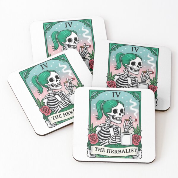 Item preview, Funny 420 Stoner Tarot Card Weed Smoker designed and sold by Thread&Fable.