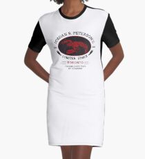 Jordan B. Peterson Lobster Shack - Hierarchie T-Shirt Kleid
