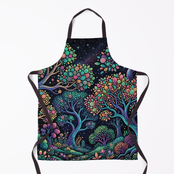 Item preview, A luminous dream forest at night designed and sold by Sigtrix.