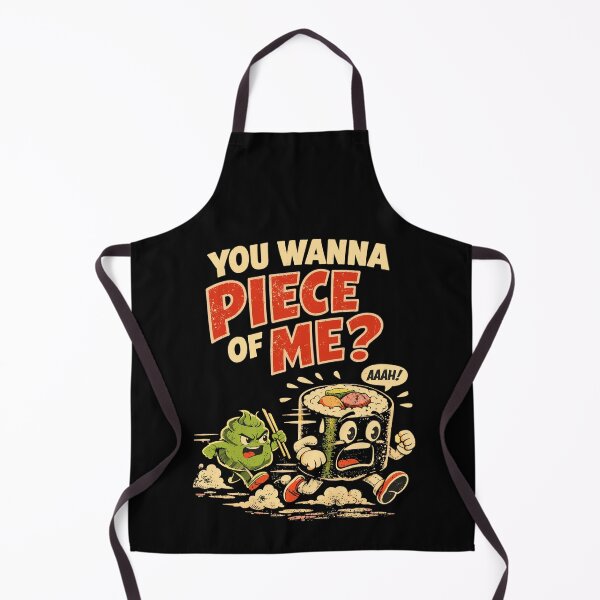 Item preview, Wasabi Hunt: Retro Sushi Saying – Piece of Me? designed and sold by Pineapple-Tree.