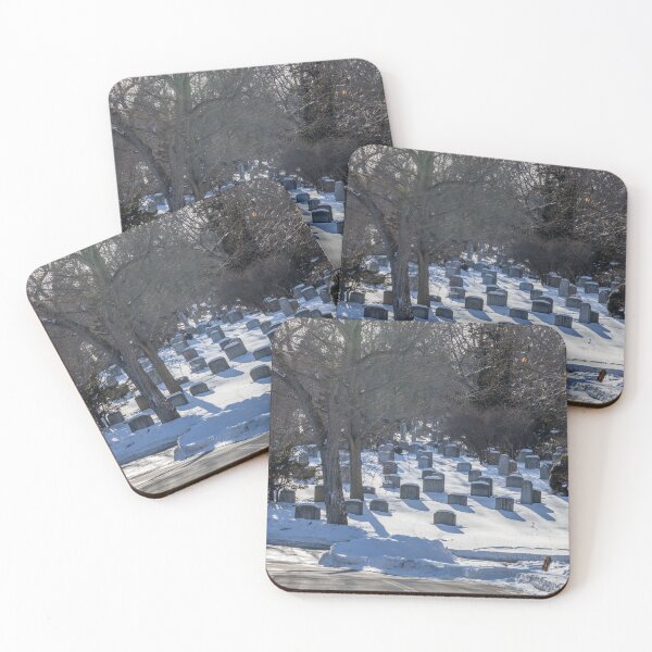 Item preview, Snow-Covered Graves in Mount Pleasant Cemetery, Toronto designed and sold by jrtwynam.