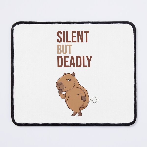 Item preview, Silent But Deadly Capybara – Funny Meme Design designed and sold by Sir Capy B.