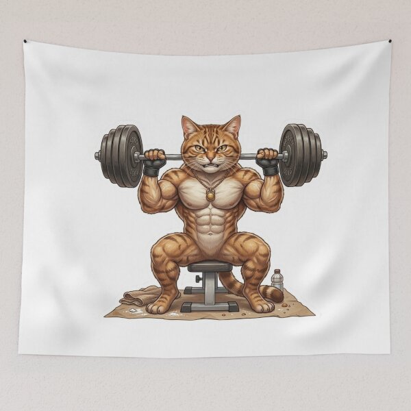 Item preview, Buff Cat designed and sold by Snurly.