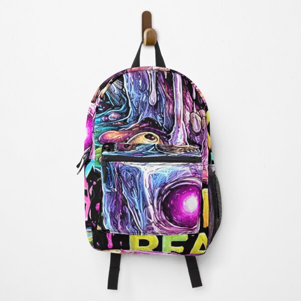 Item preview, F*ck Ice Reality Melting Skull – Trippy Horror Eye Cube Design designed and sold by MariDonna.