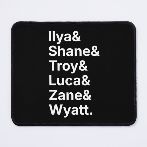 Item preview, Ottawa Centaurs team - Heated Rivalry, The Long Game - Ilya, Shane, Troy, Luca, Zane, Wyatt - Ilya Rozanov, Shane Hollander, Troy Barrett, Luca Haas, Zane Boodram, Wyatt Hayes, Hollanov, Game Changers designed and sold by RosefinchArt.