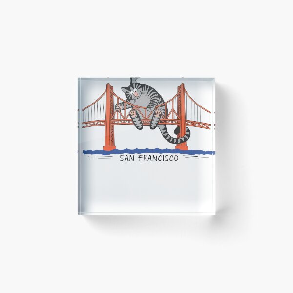 Item preview, Ryan Gosling Cat Golden Gate Bridge Cat designed and sold by AlvinObrien.