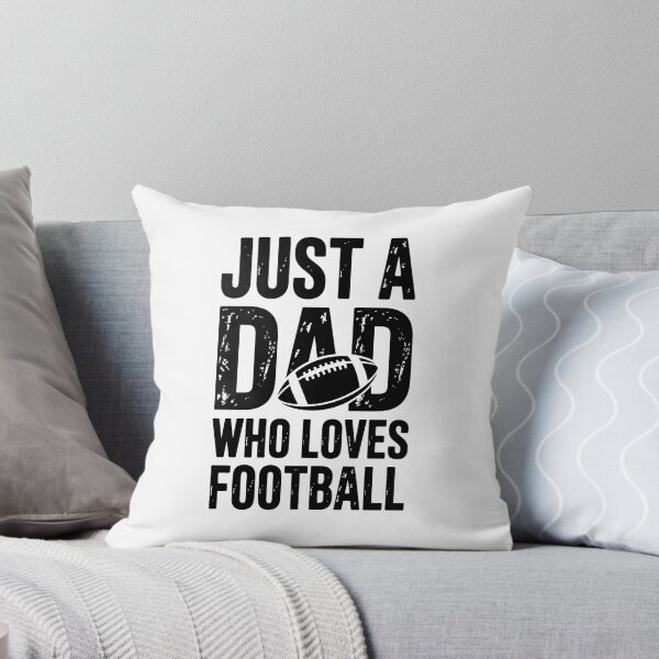 Item preview, Just a Dad Who Loves Football designed and sold by jkrphoto.
