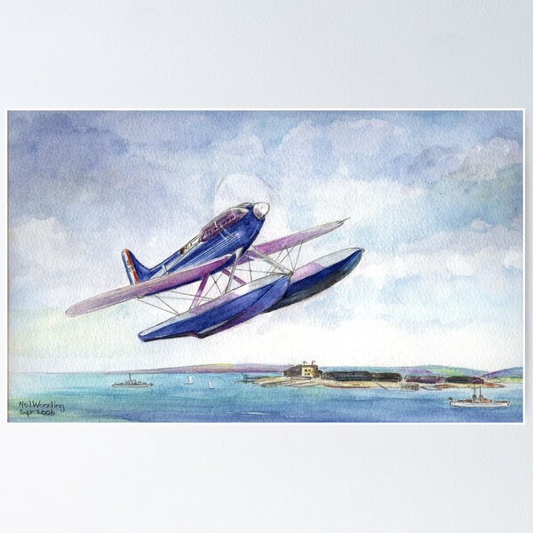 Item preview, Schneider Trophy S6b over Calshot, Hants 1931 designed and sold by Woodie.