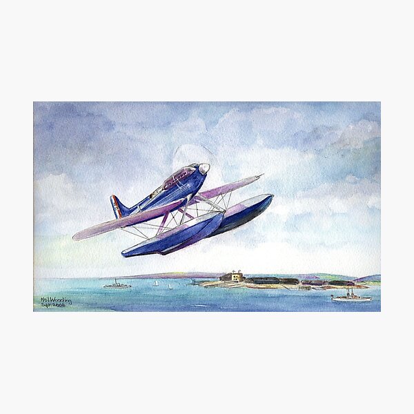 Item preview, Schneider Trophy S6b over Calshot, Hants 1931 designed and sold by Woodie.