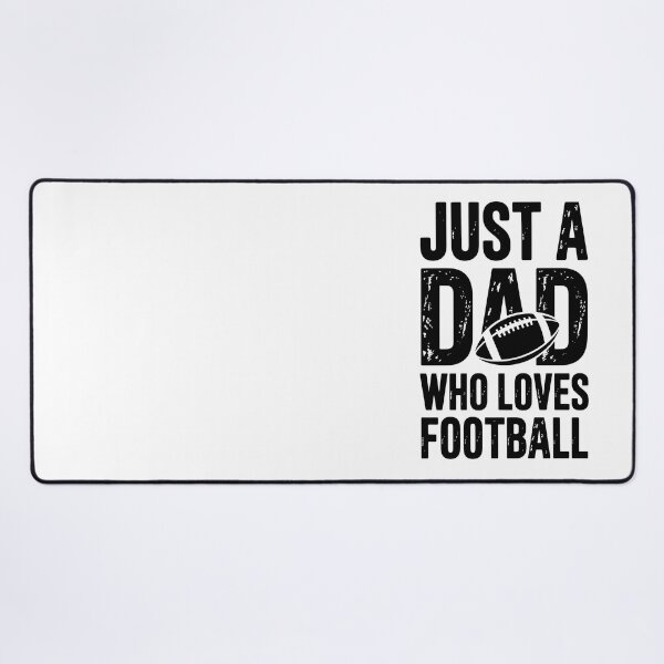 Item preview, Just a Dad Who Loves Football designed and sold by jkrphoto.