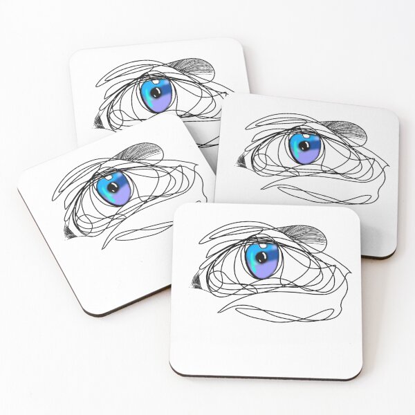 Item preview, Abstract eye designed and sold by Monbonbonix.