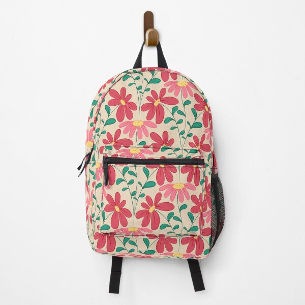Item preview, Fanny Florals - Red designed and sold by Nicole Dawn Design.