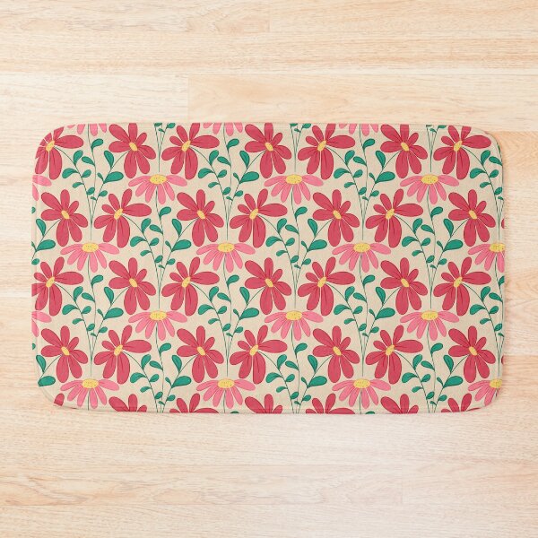 Item preview, Fanny Florals - Red designed and sold by Nicole Dawn Design.