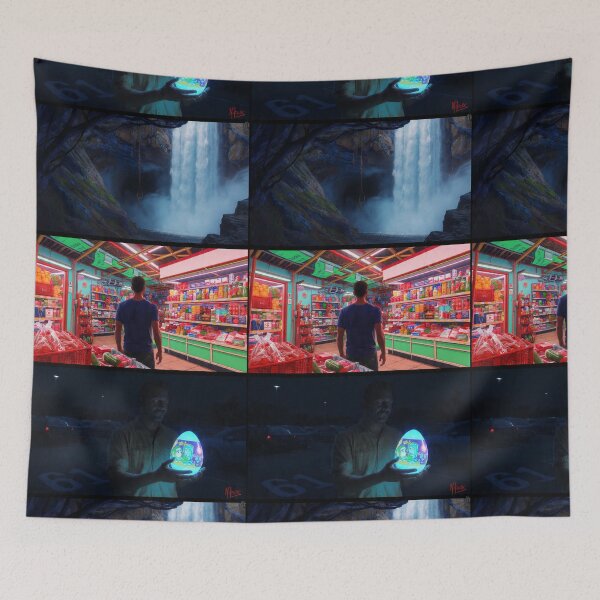 Item preview, Three Scenes of a Strange Day designed and sold by TreatLLC.