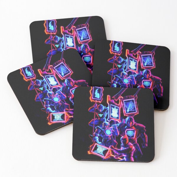 Item preview, Visionaries: Spectral Knights Neon Totems designed and sold by keythxctrs.