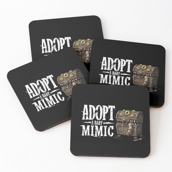 Item preview, Adopt A Baby Mimic Treasure Chest RPG designed and sold by Fenay Designs.