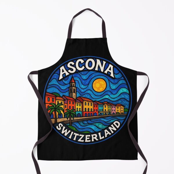 Item preview, Ascona Switzerland Trippy  designed and sold by TomFrontierArt.