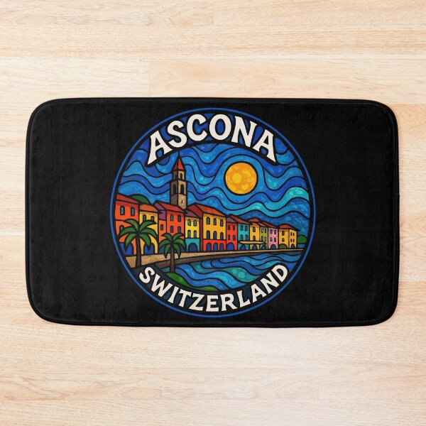 Item preview, Ascona Switzerland Trippy  designed and sold by TomFrontierArt.