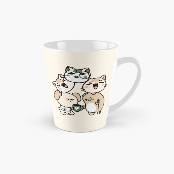 Item preview, Dog and Pig with Walking Cane Sharing Coffee designed and sold by Kanniax.